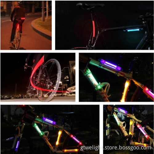 Super Bright LED Bike Lights for Bikers Safety Warning Lights